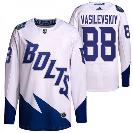 Pánské Hokejový Dres Tampa Bay Lightning Andrei Vasilevskiy 88 Adidas 2022 Stadium Series Authentic